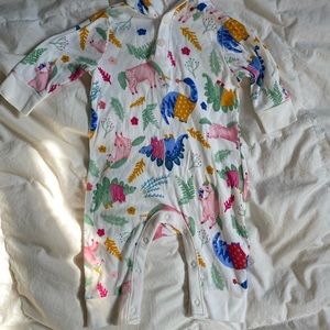 Dino Unicorn Hooded Onesie 0-3 months